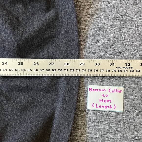 Lululemon Surge Warm Full Zip Hoodie Jacket - Men's Size M - Heathered Gray - Picture 8 of 9